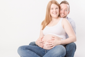 Babybauch-Fotoshooting Studio Gütersloh