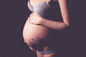 Babybauch-Fotoshooting Studio