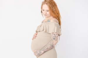 Babybauch-Fotoshooting Studio Gütersloh