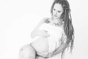 Babybauch-Fotoshooting Studio Gütersloh