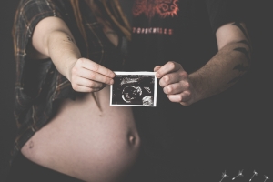 Babybauch-Fotoshooting Studio Gütersloh