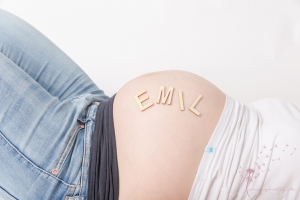 Babybauch-Fotoshooting Studio Gütersloh